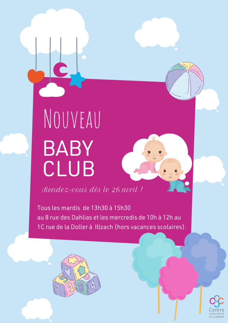 Baby club (Publication Instagram) (Flyer)