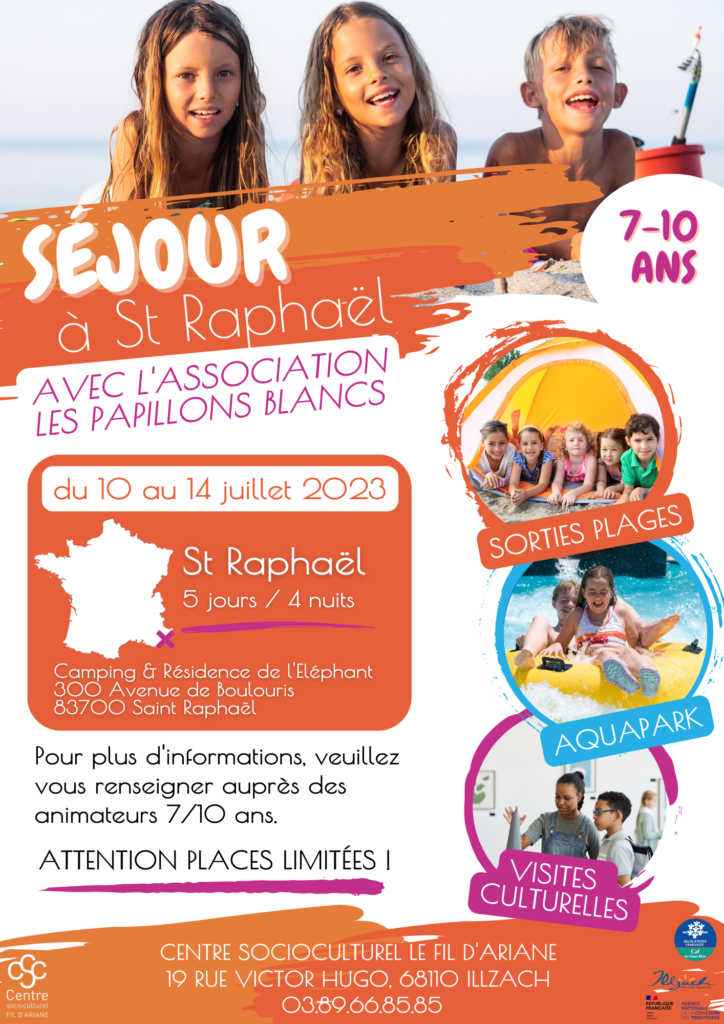Séjour St Raphaël
