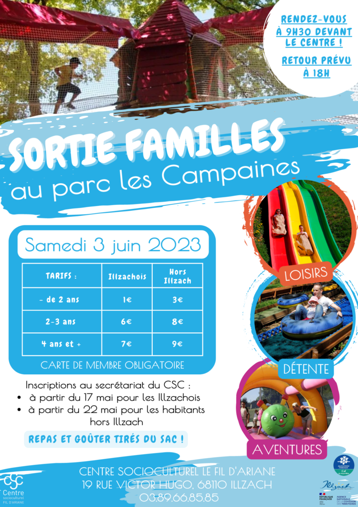 Sortie familles parc des Campaines