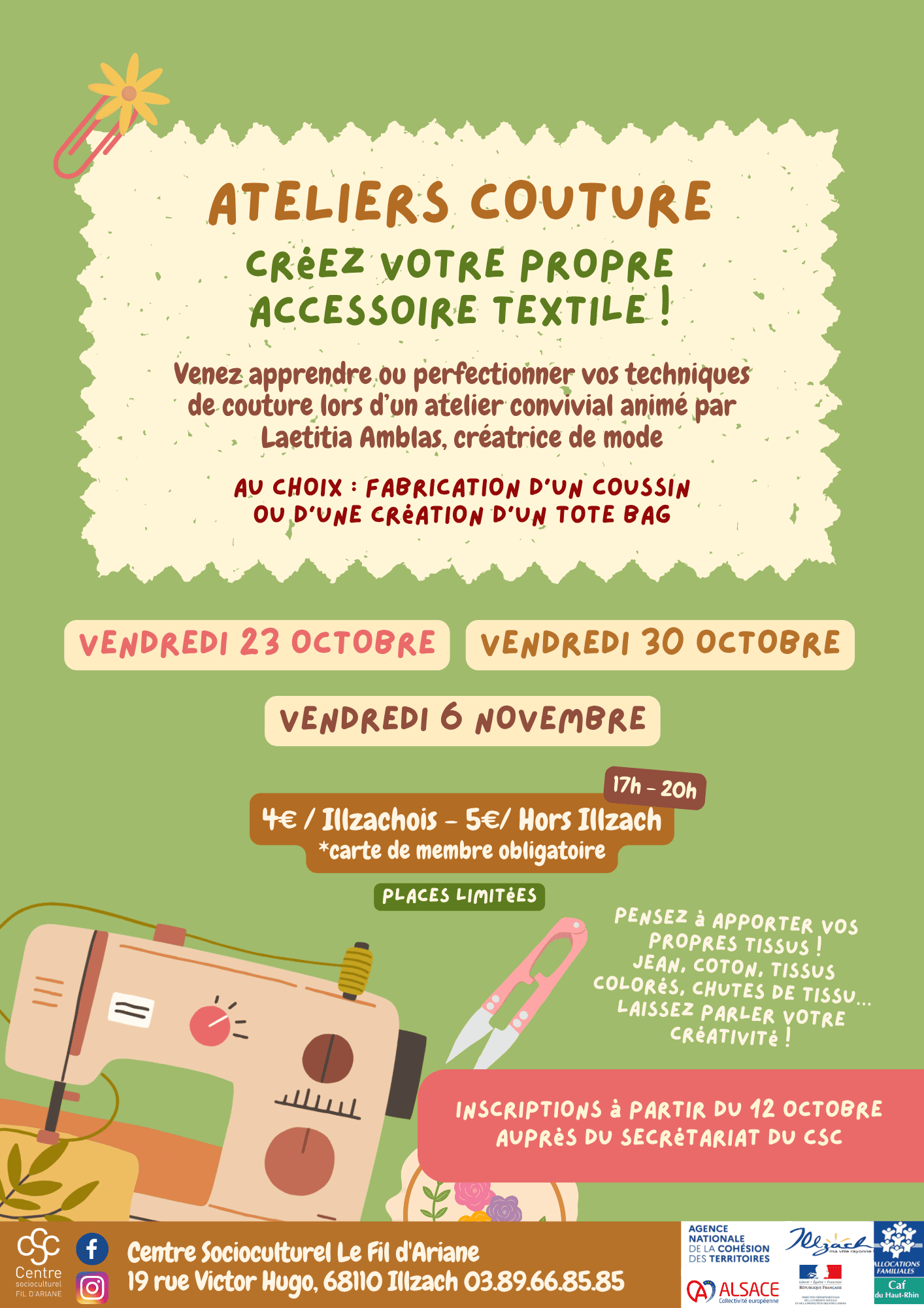 ATELIER COUTURE Créez votre propre accessoire textile ! (1)