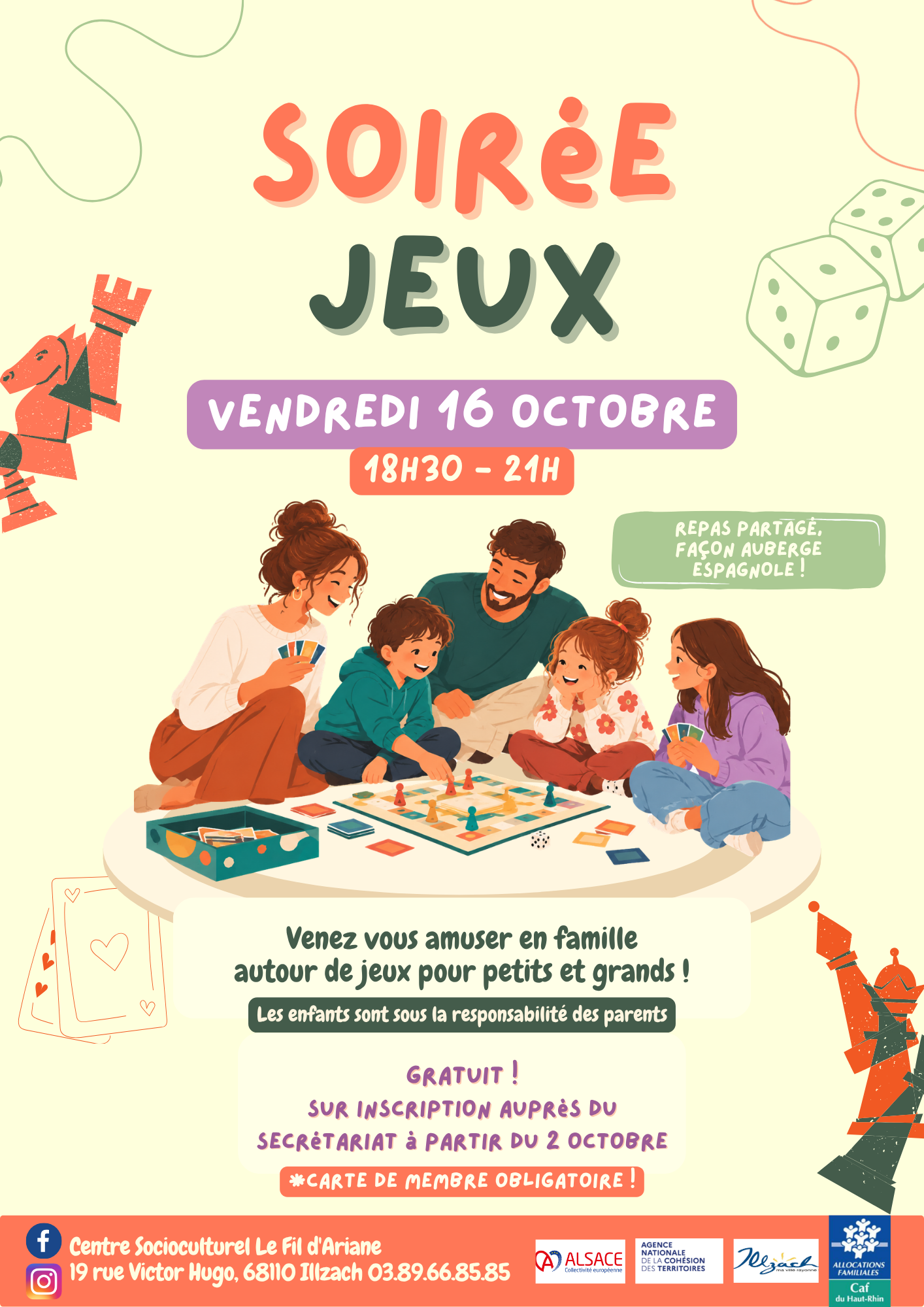 soirée jeux fam